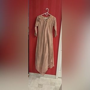 Indian kameez/ kurti/ top beige color in size M